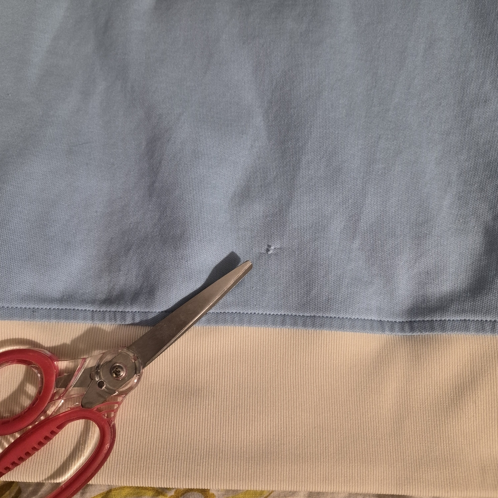 Roots Sky Blue and Cream Zip-Up Track Jacket - Picture 6 of 8